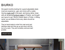 Tablet Screenshot of biurkobiurko.com